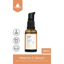 SUITS YOU C Vitamini Serum Leke Karşıtı Aydınlatıcı %10 (30ml)