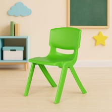 Hak-İş Oyuncak Plastik Çocuk Ana Okulu Sandalyesi | 48×55 cm Ergonomik, Dayanıklı ve Hafif