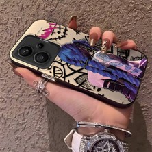 HONTINGA Xiaomi Redmi Note 13 Pro Plus 5g ile Uyumlu Kılıfı Silikon Kenar Sert Arka Düşüme Önleyici Basitlik Anti Düşme Kamera Korumali Ninja Desen Telefon Kılıf Kadın ve Erkek Için Uygundur K1-0586