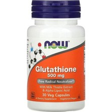 Now Foods Glutathione 500 Mg 30 Caps.