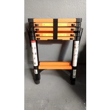 Cardilife 1.7 M A Tipi Teleskopik Çelik Merdiven