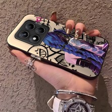 HONTINGA Xiaomi Redmi Note 14 Pro ile Uyumlu Kılıfı Silikon Kenar Sert Arka Düşüme Önleyici Basitlik Anti Düşme Kamera Korumali Ninja Desen Telefon Kılıf Kadın ve Erkek Için Uygundur K1-0586