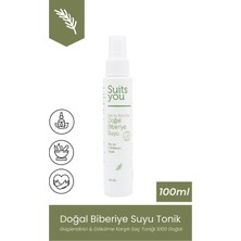 SUITS YOU Biberiye Suyu %100 Doğal Saç ve Cilt Bakımı Canlandırıcı Tonik 100 ml