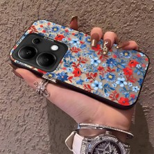 HONTINGA Xiaomi Redmi Note 13 Pro 4g ile Uyumlu Kılıfı Silikon Kenar Sert Arka Düşüme Önleyici Basitlik Anti Düşme Kamera Korumali Çiçek Dalları Desen Telefon Kılıf Kadın ve Erkek Için Uygundur K1-0578