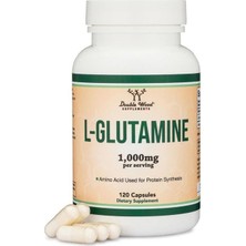 Double Wood L-Glutamine 1,000MG 120 Veg.caps.