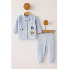 Butik Erkek Bebek %100 Pamuklu Alt - Üst 2'li Takım