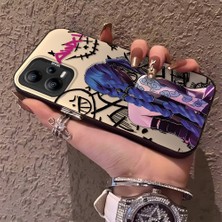 HONTINGA Poco X5 5g ile Uyumlu Kılıfı Silikon Kenar Sert Arka Düşüme Önleyici Basitlik Anti Düşme Kamera Korumali Ninja Desen Telefon Kılıf Kadın ve Erkek Için Uygundur K1-0586
