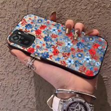 HONTINGA Xiaomi Redmi Note 10S ile Uyumlu Kılıfı Silikon Kenar Sert Arka Düşüme Önleyici Basitlik Anti Düşme Kamera Korumali Çiçek Dalları Desen Telefon Kılıf Kadın ve Erkek Için Uygundur K1-0578
