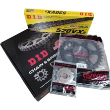 D.I.D D.ı.d Zincir Dişli Set Honda Cb 250 R (2013-2020) (525 Vx3 Çelik)