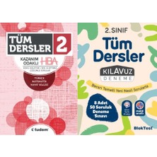 Tudem Yayınları Tudem 2. Sınıf Tüm Dersler Hba + Deneme