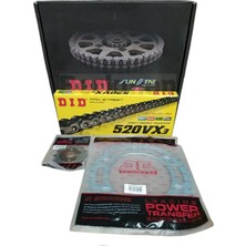 D.I.D D.ı.d Zincir Dişli Set Honda Crf 250L (2013-2020) (520 Vx3 Gold)