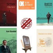 Aziz Istanbul - Kendi Gök Kubbemiz - Edebiyata Dair - Eğil Dağlar / 4 Kitap Set - Yahya Kemal Beyatlı