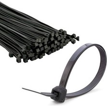 Master Kablo Bağı (Cırt Kelepçe) Siyah 7.5X450 mm (100ADET)