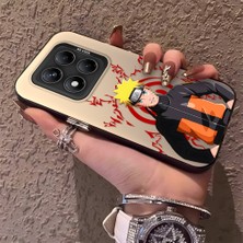 HONTINGA Xiaomi Redmi Note 14 Pro ile Uyumlu Kılıfı Silikon Kenar Sert Arka Düşüme Önleyici Basitlik Anti Düşme Kamera Korumali Naruto Desen Telefon Kılıf Kadın ve Erkek Için Uygundur K1-0579