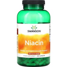 Swanson Niacin 500 Mg 250 Caps