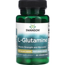 Swanson L-Glutamine, 500 Mg, 60 Veg.caps.