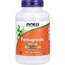 Now Foods Fenugreek 500 Mg 250 Veg Caps.