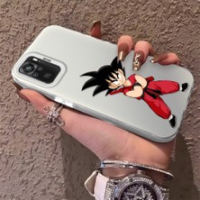 HONTINGA Xiaomi Redmi Note 10S ile Uyumlu Kılıfı Silikon Kenar Sert Arka Düşüme Önleyici Basitlik Anti Düşme Kamera Korumali Naruto Desen Telefon Kılıf Kadın ve Erkek Için Uygundur K1-0579