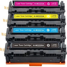 Oratek Canon LBP647CDW  CRG-075 Chipli 4 Renk Ithal Muadil Toner Takım/seti