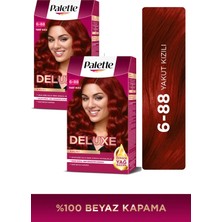 Palette Deluxe 6-88 Yakut Kızılı x 2 Adet