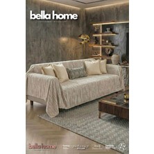 Bella Home Fırça Desenli Polar Koltuk Örtüsü – Yumuşak Dokulu, Sıcak Tutan, Modern Tasarım