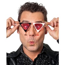 Magicool Siyah Beyaz Renk Martini Parti Gözlüğü