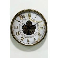 VaLume Metal, 60CM Çarklı Duvar Saati