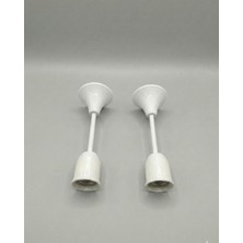 İNWATT Genel Tij Duy Muhafazalı Porselen Asma Duy 2 Adet