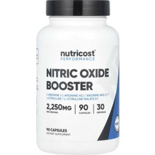 Nutricost Nitric Oxide Booster 2250 Mg 90 Caps.