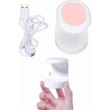 SHN Protez Tırnak Kurutucu Kalıcı Oje LED Oje Kurutucu Uv Işınlı Taşınabilir