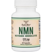 Double Wood Nmn Nicotinamide Mononucleotide 250 Mg 60 Kapsül ┃ Nad Öncüsü