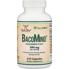 Double Wood Bacomind Bacopa Extract Supplement 300MG 210 Kapsül Bacopa Monnieri Extract
