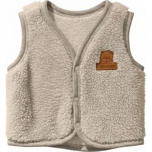 Butik Erkek Bebek Peluş Yelek