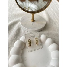 Vıp 14K Xuping Chain Halka Küpe