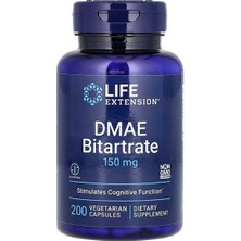 Life Extension Dmae Bitartrate 150 Mg, 200 Kapsül