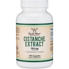 Double Wood Cistanche Extract Supplement 500 Mg 120 Caps