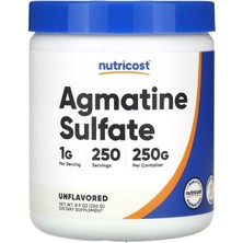 Nutricost, Agmatin Sülfat, 1 Gr.  250 Caps Servis