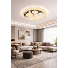 Esslight Drop 40 cm LED Plafonyer Avize 3 Renk Işık Modlu (Beyaz / Sarı / Gün Işığı)