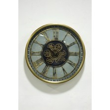 VaLume Metal, 60 cm Çarklı Duvar Saati