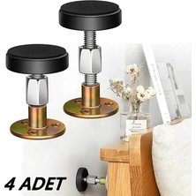 Gaman 4 Adet Yatak Baza Başlık Sabitleme Aparatı-Ses Titreşim Önleyici Eşya Sabitleme