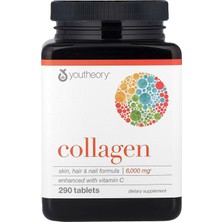 Youtheory Collagen 6,000 Mg 290 Tablets