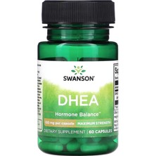 Swanson, Dhea (Özelsporcugıdaları) 100 Mg, 60 Capsules. Usa Menşei.34.