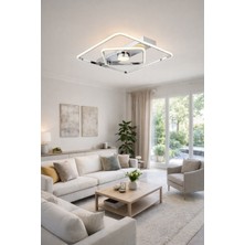 Esslight Almira 45 cm Plafonyer LED Avize 3 Renk Işık Modlu (Beyaz / Sarı / Gün Işığı)