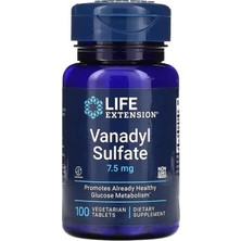 Life Extension Vanadyl Sülfat, 7,5 Mg, 100 Vejetaryen Tablet