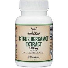 Double Wood Citrus Bergamot Extract 500 Mg 60 Caps.