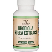 Double Wood Rhodiola Rosea Extract 500 Mg 120 Kapsül