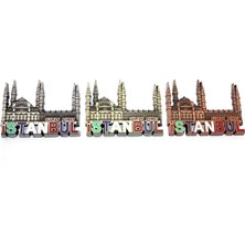 Magicool Istanbul Temalı Metal Magnet ALK3341