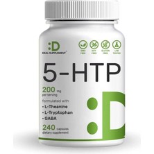 Deal Supplement 5-Htp 200MG Per Serving, 240 Caps.