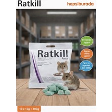 Hektaş Ratkill Fare Pastası Sıçan Kovucu 10X10GR