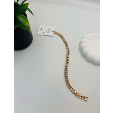 Xuping Crstyal Link Bileklik Gold